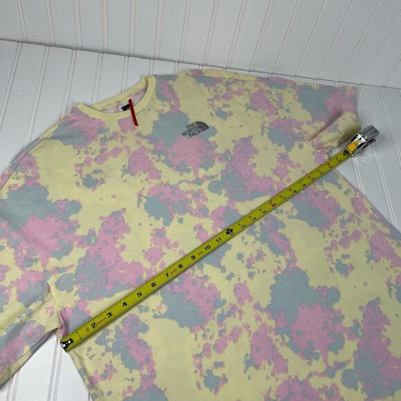 The North Face Women’s Short Sleeve Crew Neck Tie-Dye T-Shirt Dress Size Small S - Picture 4 of 9